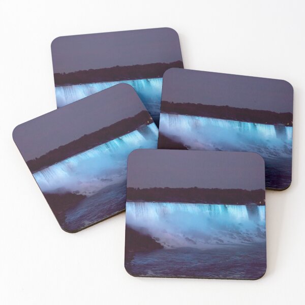 Item preview, Night view of Niagara Falls, Beautiful waterfall view  designed and sold by Durgaa D.