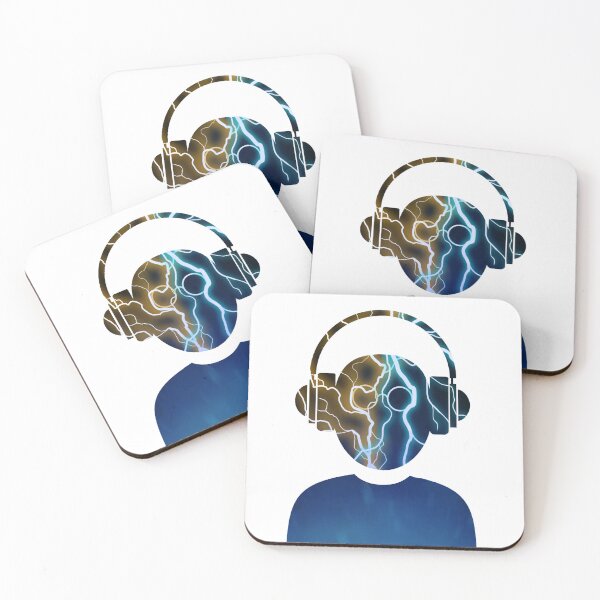 Item preview, colorful headphone designed and sold by Love-of-Fashion.