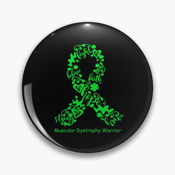 Item preview, Muscular Dystrophy Warrior - Muscular Dystrophy Ribbon Strong Hope Believe Fight Faith Brave designed and sold by CansellBar.