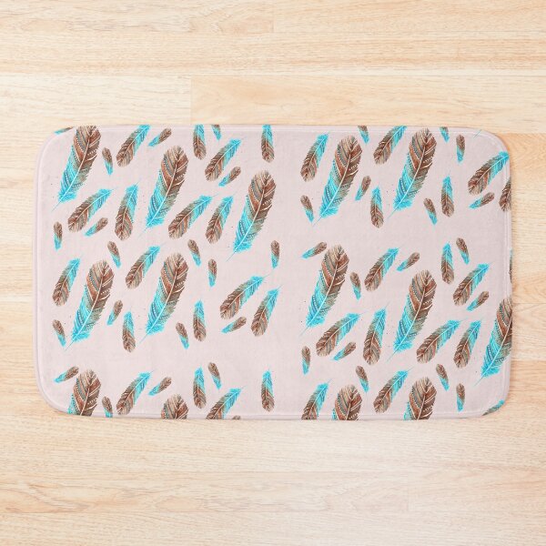 Item preview, Colourful Feather with patterns designed and sold by Deb Webb.