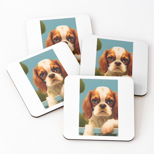 Item preview, Cavalier king Charles spaniel  designed and sold by GroovyDino.