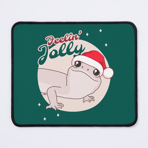 Item preview, Blizzard Leopard Gecko, Christmas Edition! Feelin Jolly! Green BG designed and sold by anacecilia.