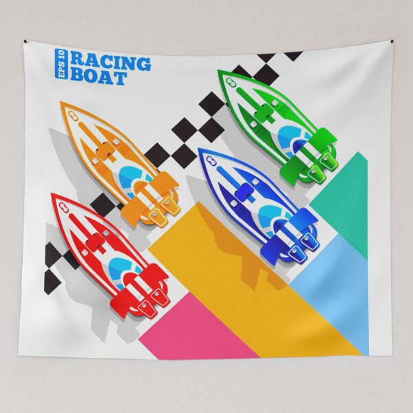 Item preview, Boat Race Start Finish Line designed and sold by ChristinasMess.