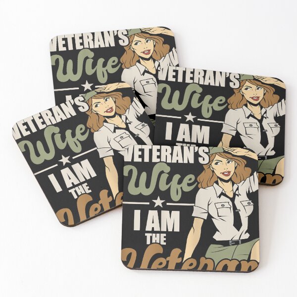 Item preview, Womens i'm not the veteran's wife i am the veteran us army  designed and sold by AmyShort54.