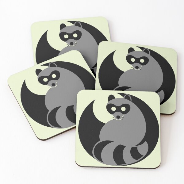 Item preview, Trash Panda at Night, Trash Panda at Night (white background) designed and sold by RJKpoyp.