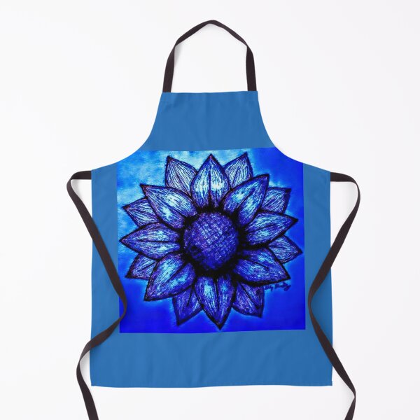 Item preview, Blue sunflower  designed and sold by Ivy-Bindig.