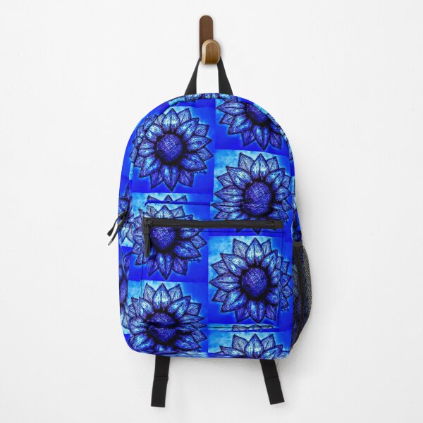 Item preview, Blue sunflower designed and sold by Ivy-Bindig.