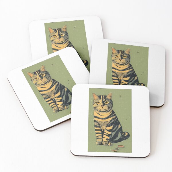 Item preview, American shorthair  designed and sold by GroovyDino.