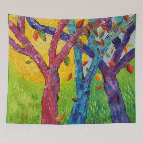 Item preview, Dancing Autumn Fun Redbubble art and fashion designed and sold by Winnie Tam.
