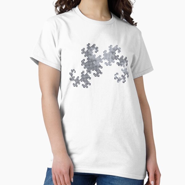 Item preview, Dragon Curve Fractal - 10 Steps Sequence designed and sold by joshdbb.