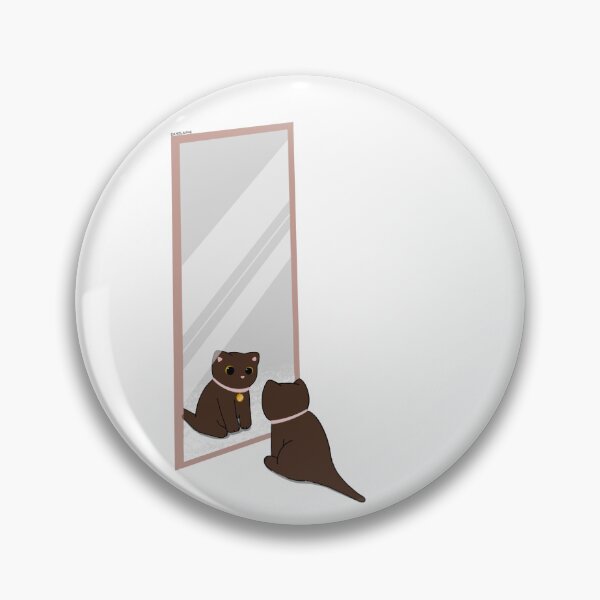 Item preview, kitty mirror designed and sold by danslarue.