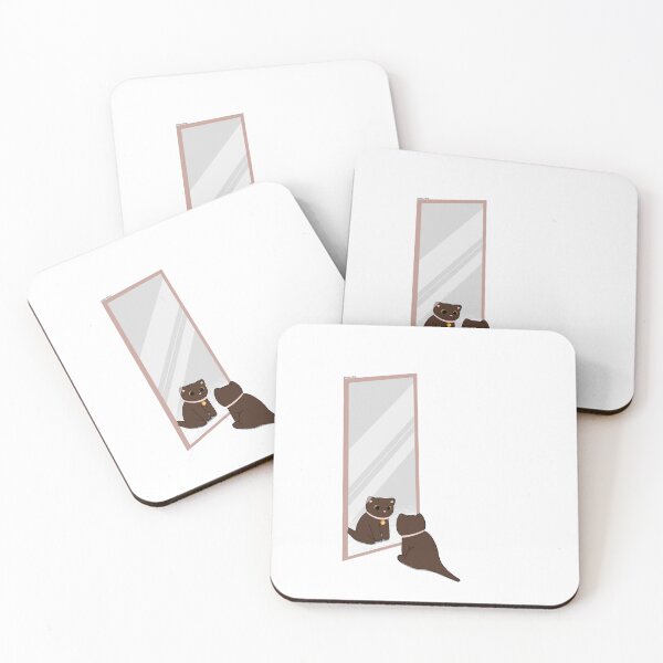 Item preview, kitty mirror designed and sold by danslarue.