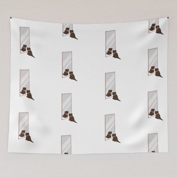 Item preview, kitty mirror designed and sold by danslarue.