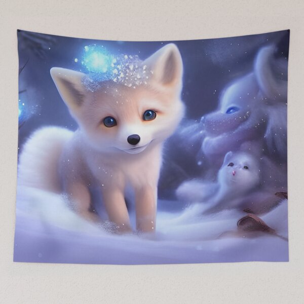 Item preview, Baby Snow Fox designed and sold by Adjoga.