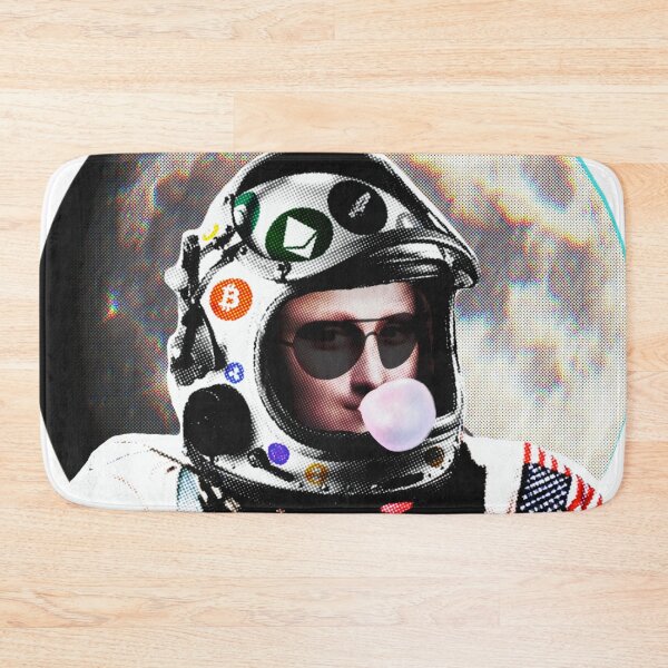 Item preview, Crypto Astronaut Moon-a Lisa | glitch aesthetics  designed and sold by spinolator.
