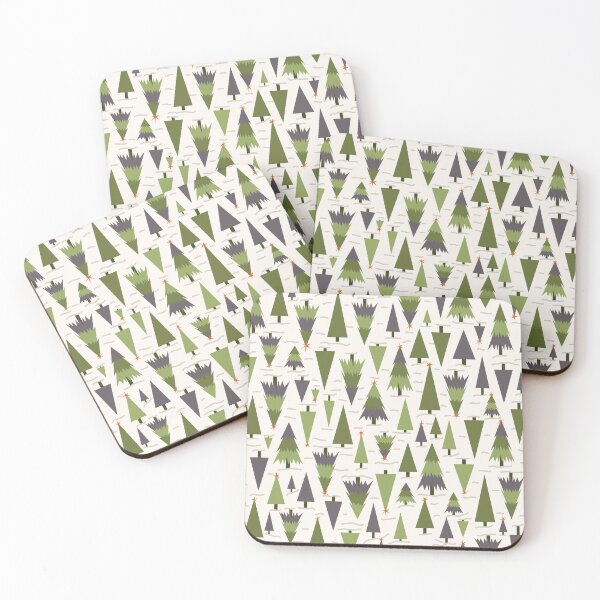 Item preview, Pine trees on the hill designed and sold by FrancesPoff.