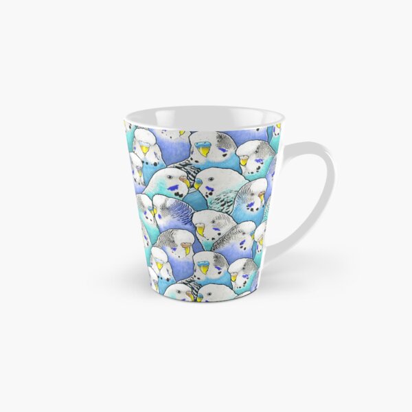 Aperçu de l'œuvre Motif de perruches bleues créée et vendue par MaratusFunk.