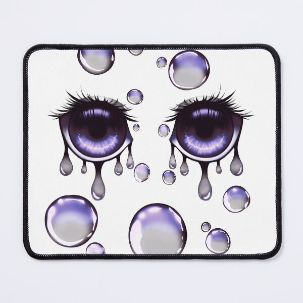 Item preview, Bubble Tears Purple designed and sold by KittiCutti.