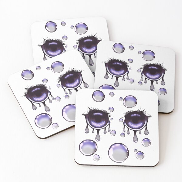 Item preview, Bubble Tears Purple designed and sold by KittiCutti.