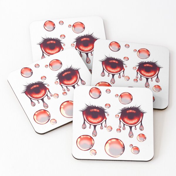 Item preview, Bubble Tears Red designed and sold by KittiCutti.