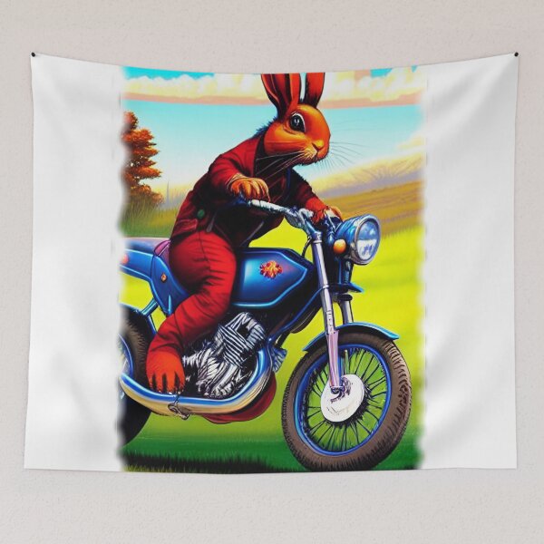 Item preview, Bunny Ridding Motorbike designed and sold by entrys.