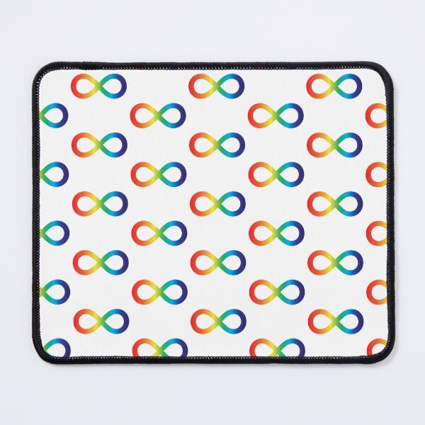 Item preview, Rainbow Infinity Symbol | Autism Acceptance| Embrace Neurodiversity Awareness designed and sold by Indie-Designs.