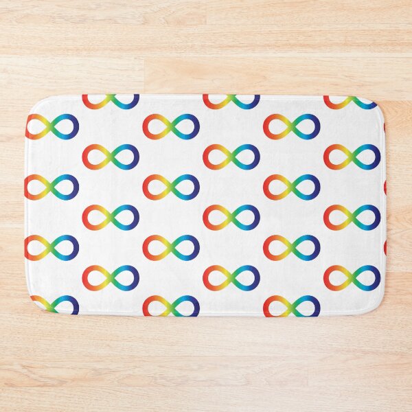 Item preview, Rainbow Infinity Symbol | Autism Acceptance| Embrace Neurodiversity Awareness designed and sold by Indie-Designs.