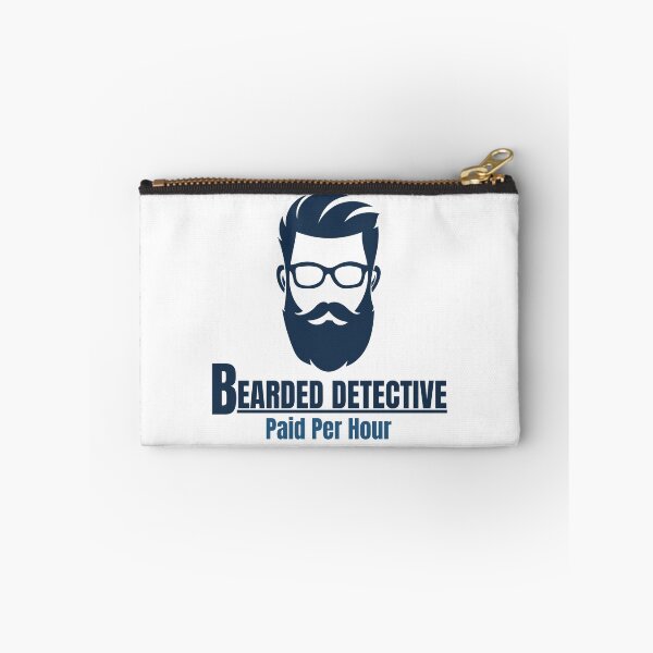 Item preview, Bearded Detective designed and sold by Quirky Dez.
