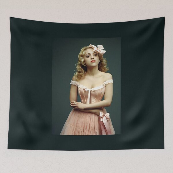Item preview, Brittany Murphy-Inspired Woman Wearing Sweet Lolita Fashion designed and sold by SmirkingDesigns.