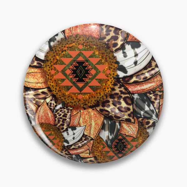 Item preview, Sunflowers With Cowhide And Leopard Design designed and sold by handsoftime2020.