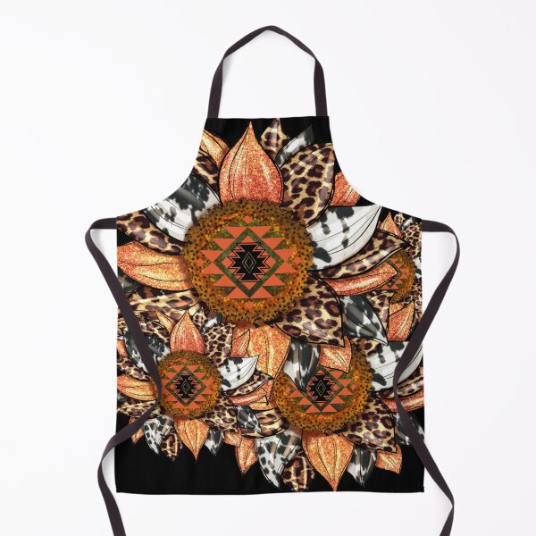 Item preview, Sunflowers With Cowhide And Leopard Design designed and sold by handsoftime2020.