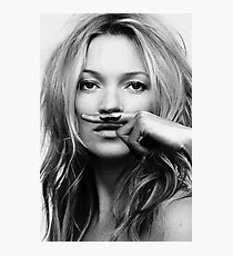 Kate Moss - Life is a joke fashion print Photographic Print