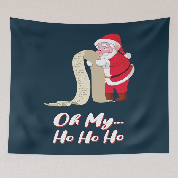 Item preview, Oh My, Ho Ho Ho, ...Funny Santa designed and sold by Blended Designs ⭐⭐⭐⭐⭐.
