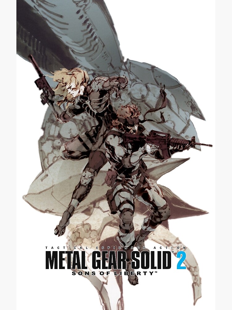 Metal Gear Solid - Snake and Raiden Enamel Pin Set