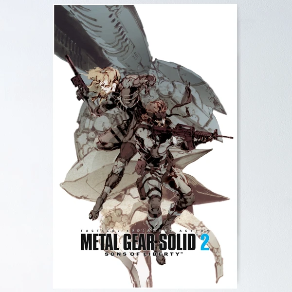 Metal Gear Solid 2 Raiden and Snake