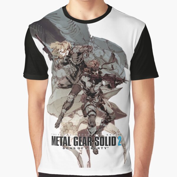 Vista previa del artículo con la obra «Metal Gear Solid 2 Raiden y serpiente», diseñado y vendido por meimeidesu.