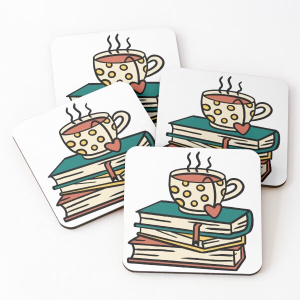Item preview, Have a tea and books designed and sold by RavenAMarie .