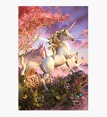 Lámina fotográfica Impresionante Unicornio