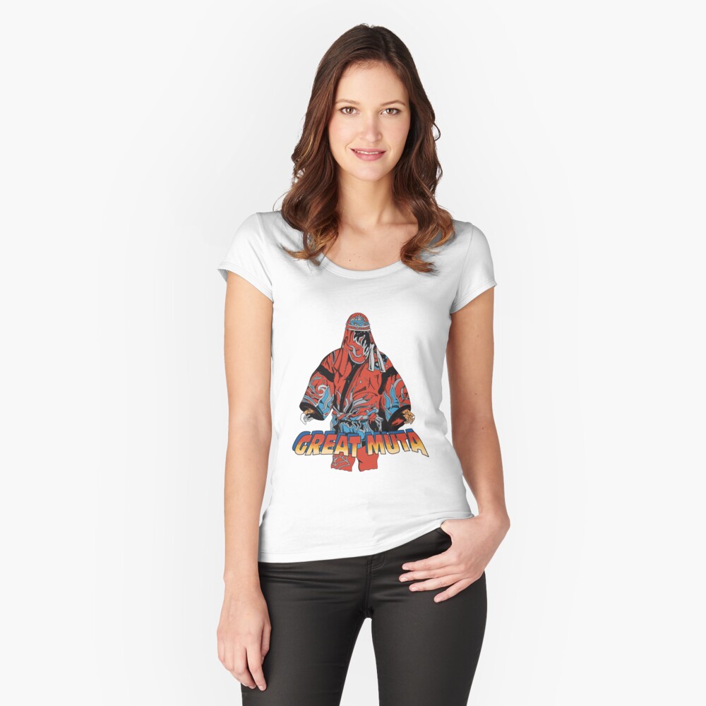 Item preview, Fitted Scoop T-Shirt designed and sold by Borklazer.