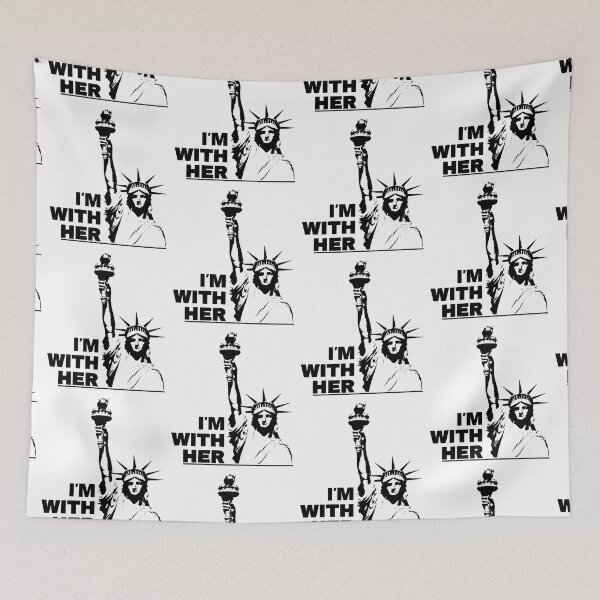Item preview, Statue of Liberty - I'm With Her designed and sold by StillMeadow.