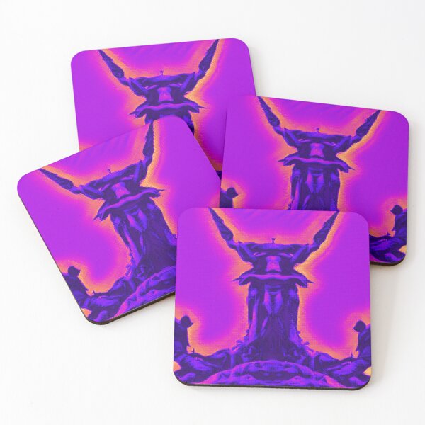 Item preview, meditation or retreat in neon pink designed and sold by AspieConjures.