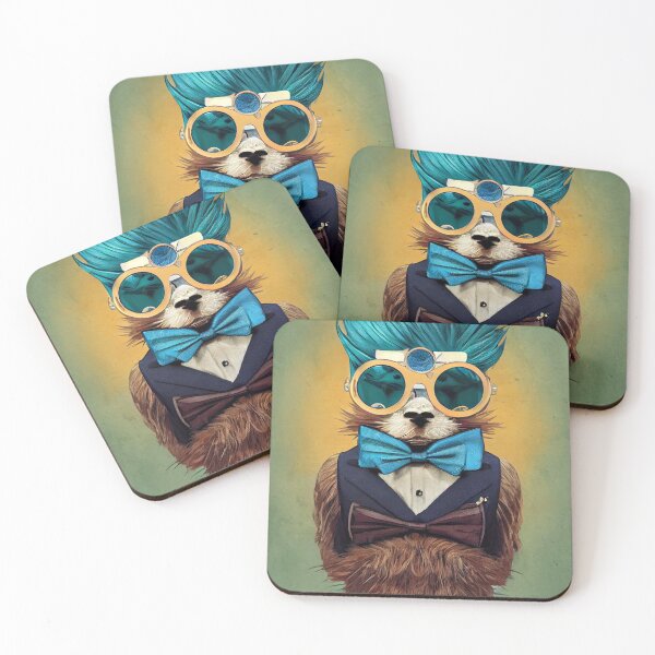 Item preview, Otter Wearing Two Bowties designed and sold by Mama0ak.