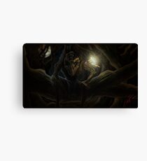 Woodland Imp Guardian Elemental Canvas Print