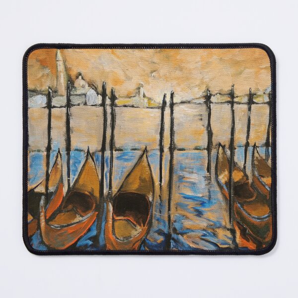 Item preview, Resting in Venice -Acrylic Redbubble Art and Fashion by Winnie Tam designed and sold by Winnie Tam.