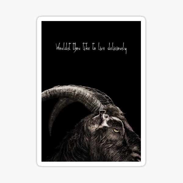 Black Phillip Sticker