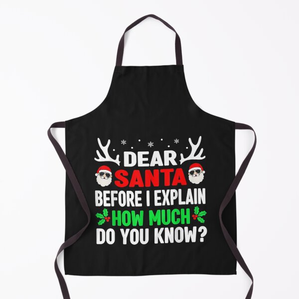 Item preview, Funny Christmas Shirts Kids Adults Dear Santa I Can Explain T-Shirt designed and sold by Bobby-Bancel.