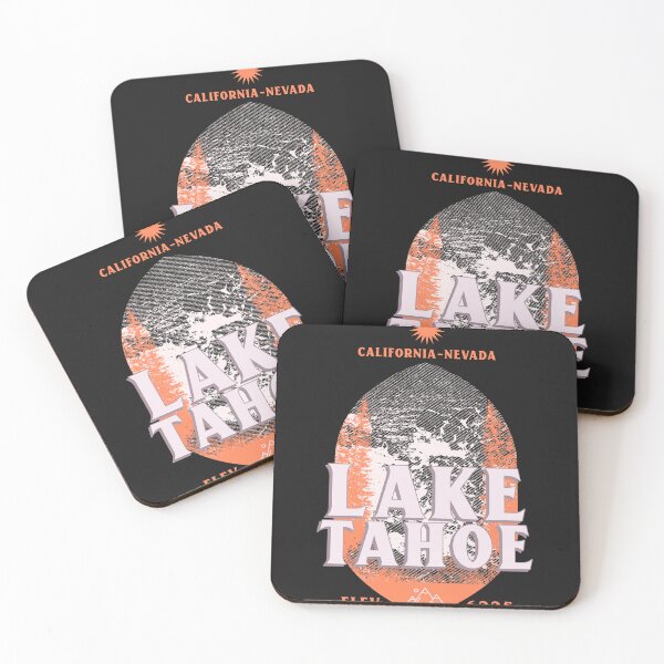 Item preview, Lake Tahoe Retro T-shirt  designed and sold by ApparelByELA.
