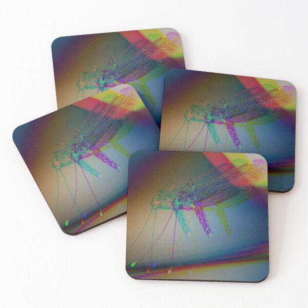 Item preview, color distorted dragonfly designed and sold by AspieConjures.
