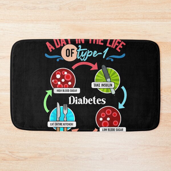 Item preview, A day in life of type  diabetes designed and sold by MollieCooper98.