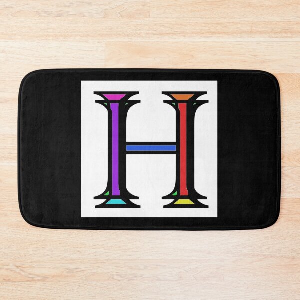 Item preview, Colorized letter H Initial  designed and sold by RemieJames.